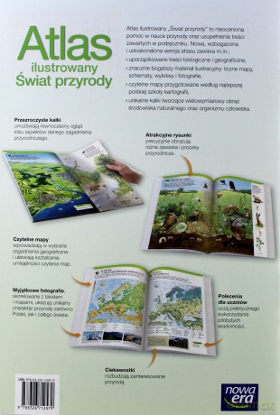 Przyroda SP kl. 4-6 Atlas ilustrowany świat przyrody - Nowa wersja [KSIĄŻKA]