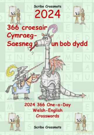2024 366 Croesair Cymraegsaesneg Un Bob - Keith Paul Luca [KSIĄŻKA]