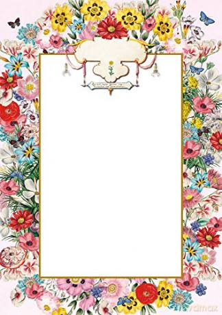 100 Papers With Classical Floral Pattern - Reiko Harajo [KSIĄŻKA]