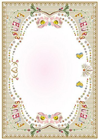 100 Papers With Classical Floral Pattern - Reiko Harajo [KSIĄŻKA]