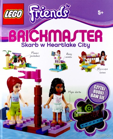 Lego Friends Brickmaster. Skarb w Heartlake City [KSIĄŻKA]+[KLOCKI]