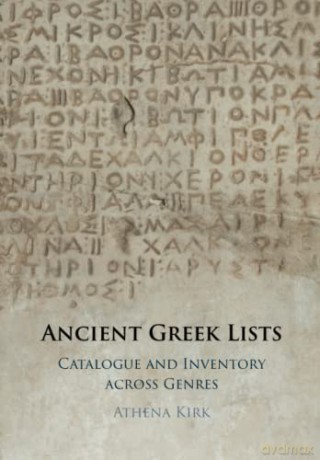 Ancient Greek Lists - Kirk Athena [KSIĄŻKA]