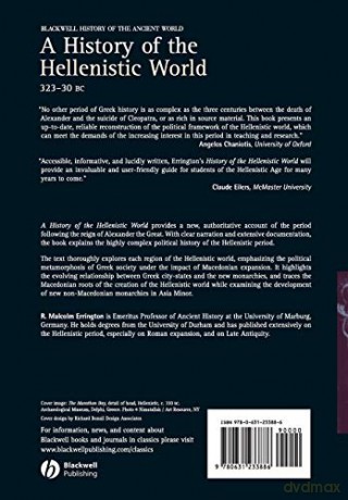 History Of The Hellenistic World - Errington Rm Malcolm [KSIĄŻKA]