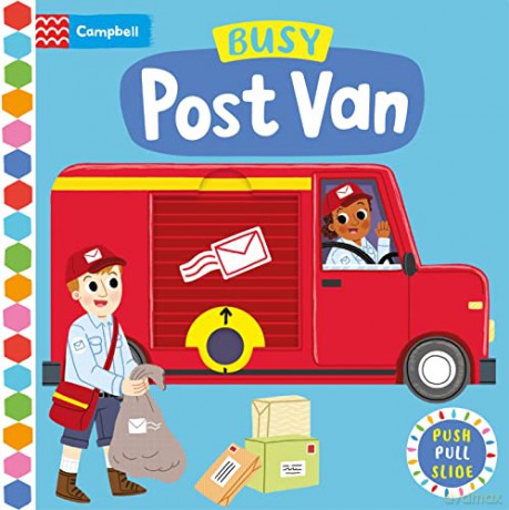 Busy Post Van - Campbell Books [KSIĄŻKA]