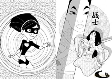 Disney Empowering Colouring [KSIĄŻKA]