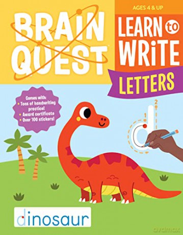 Brain Quest Learn To Write Letters [KSIĄŻKA]