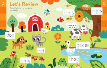 Brain Quest Learn To Write Letters [KSIĄŻKA]