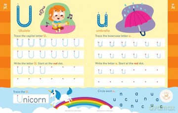 Brain Quest Learn To Write Letters [KSIĄŻKA]