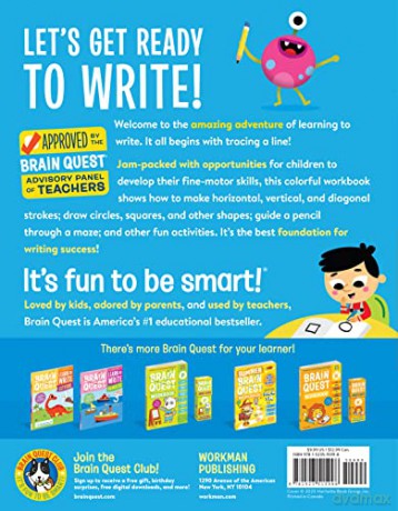 Brain Quest Learn To Write Pen Control T [KSIĄŻKA]