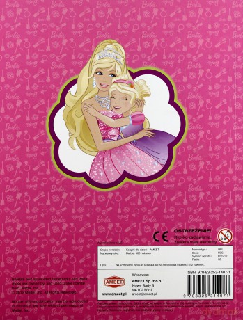 Barbie. 500 Naklejek [KSIĄŻKA]