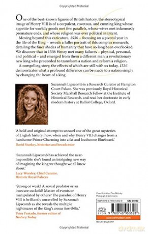 1536 The Year That Changed Henry Viii - Suzannah Lipscomb [KSIĄŻKA]