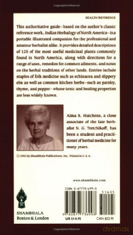 Handbook Of Native American Herbs - Hutchens Alma [KSIĄŻKA]