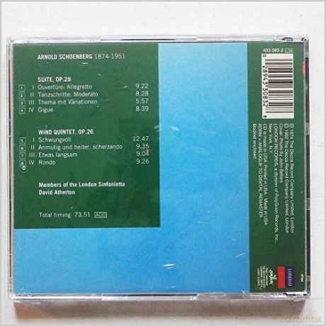 Ls/Atherton: Scho:Suite/Wind Quintet [CD]