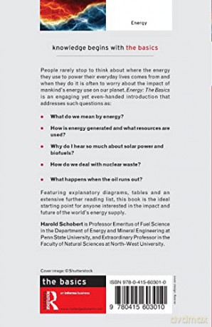 Energy The Basics - Harold Schobert [KSIĄŻKA]