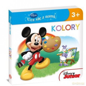 Disney Ucz Się Z Nami. Kolory [KSIĄŻKA]
