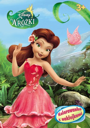 Disney Wróżki - Kolorowanka z naklejkami [KSIĄŻKA]