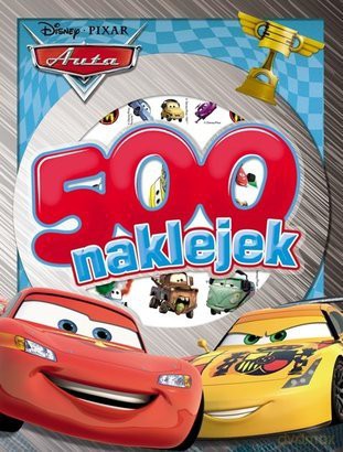 Disney. Auta. 500 Naklejek [KSIĄŻKA]