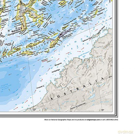 Asia Pol Flat Map Lam Ng - Unknown [KSIĄŻKA]