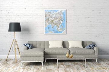 Asia Pol Flat Map Lam Ng - Unknown [KSIĄŻKA]