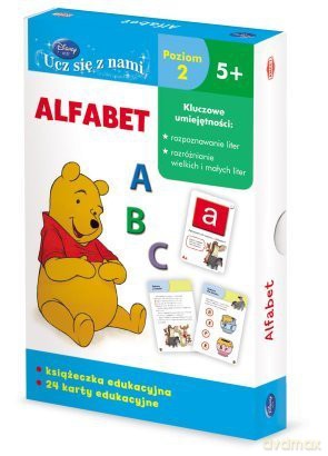 Disney. Ucz Się Z Nami. Alfabet - Zestaw [KSIĄŻKA]
