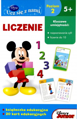 Disney. Ucz Się Z Nami. Liczenie - Zestaw [KSIĄŻKA]