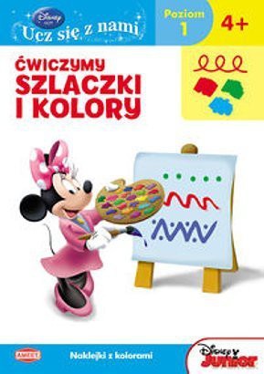 Klub Przyjaciół Myszki Miki. Ćwiczymy Szlaczki I Kolory [KSIĄŻKA]