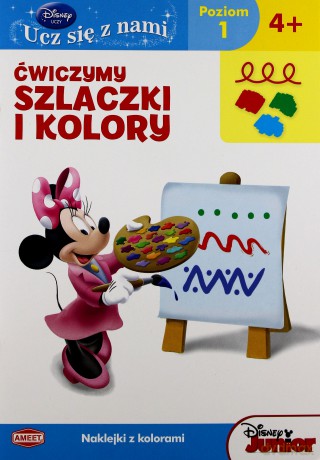 Klub Przyjaciół Myszki Miki. Ćwiczymy Szlaczki I Kolory [KSIĄŻKA]