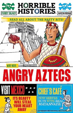 Angry Aztecs Newspaper Edition - Terry Deary [KSIĄŻKA]