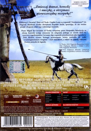 Człowiek z La Manchy [DVD]