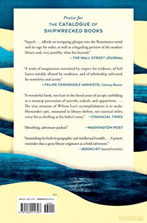 Catalogue Of Shipwrecked Books - Edward Wilson-Lee [KSIĄŻKA]