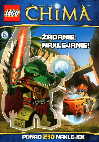 Lego Legends Of Chima. Zadanie Naklejanie! [KSIĄŻKA]