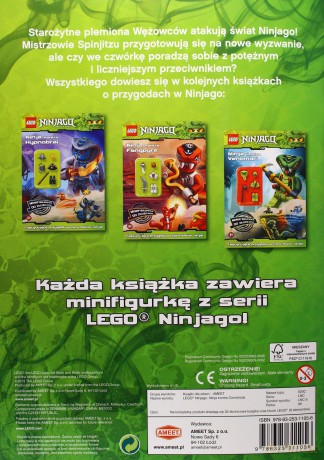 Lego Ninjago. Ninja Kontra Constrictai [KSIĄŻKA]