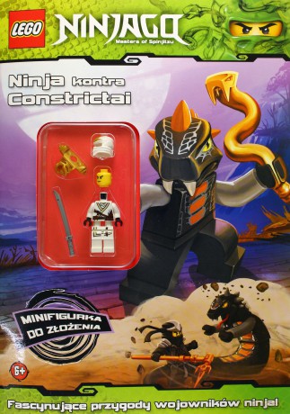 Lego Ninjago. Ninja Kontra Constrictai [KSIĄŻKA]