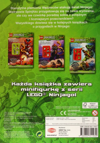 Lego Ninjago. Ninja Kontra Hypnobrai [KSIĄŻKA]