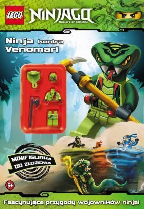 Lego Ninjago. Ninja Kontra Venomari [KSIĄŻKA]
