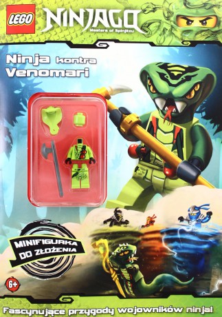 Lego Ninjago. Ninja Kontra Venomari [KSIĄŻKA]