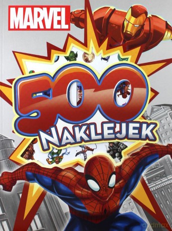 Marvel. 500 Naklejek [KSIĄŻKA]
