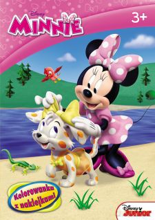 Minnie I Daisy - Kolorowanka z naklejkami [KSIĄŻKA]
