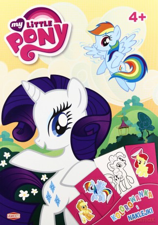 My Little Pony - Kolorowanka z naklejkami [KSIĄŻKA]