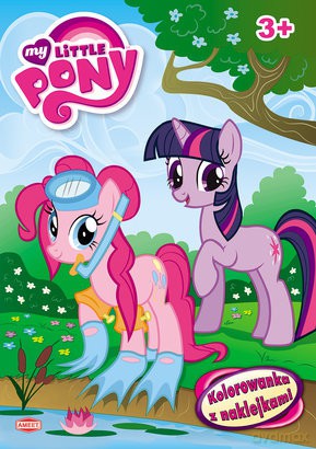 My Little Pony - Kolorowanka z naklejkami [KSIĄŻKA]