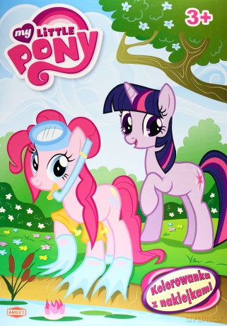 My Little Pony - Kolorowanka z naklejkami [KSIĄŻKA]