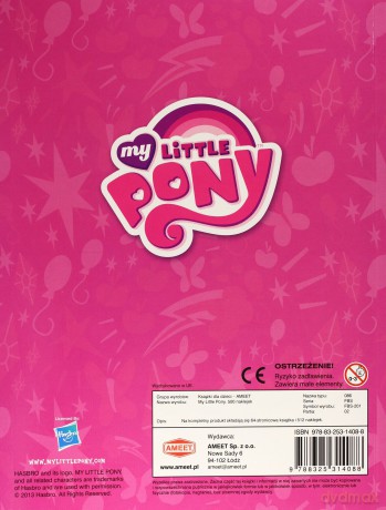 My Little Pony. 500 Naklejek [KSIĄŻKA]