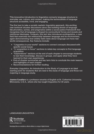 Everyday Linguistics - Joanne Cavallaro [KSIĄŻKA]