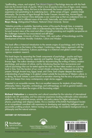 Global Origins Of Psychology - Richard Valentine [KSIĄŻKA]