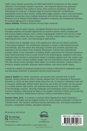 Artsbased Research Across Textual Media - Jason Dehart [KSIĄŻKA]