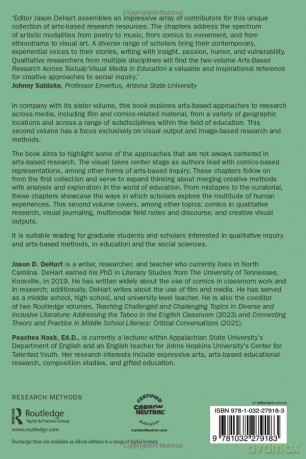 Artsbased Research Across Visual Media I - Jason Dehart [KSIĄŻKA]