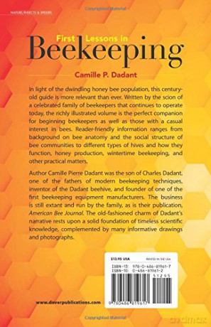 First Lessons In Beekeeping - Camille Dadant [KSIĄŻKA]