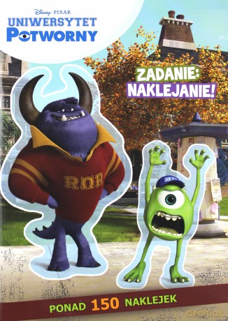 Uniwersytet Potworny. Zadanie: naklejanie! [KSIĄŻKA]