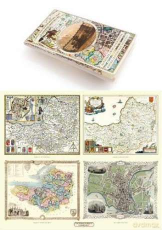 Collection Of Four Historic Maps Of Some - Unknown [KSIĄŻKA]