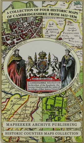 Collection Of Four Historic Maps Of Camb - Mapseeker [KSIĄŻKA]